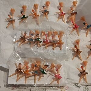 Colorful Ballerina Cake Toppers